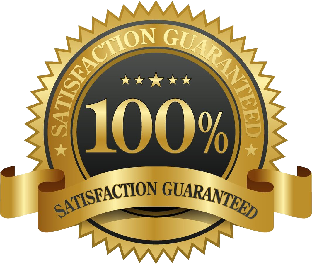 100% Satisfaction Guaranteed
